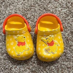 Disney Winnie the Pooh Yellow Kids Clogs